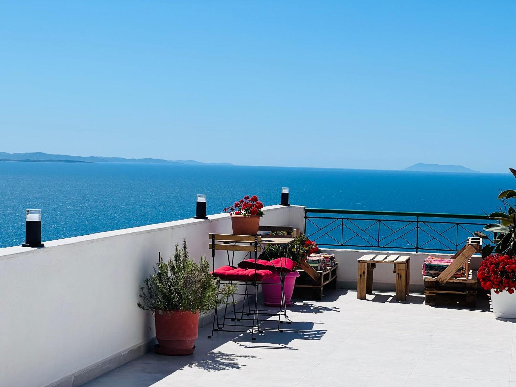 Terrace View Apartments Sarandë Exterior foto